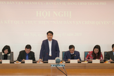 Chủ tịch Nguyễn Đức Chung: Tập trung giải quyết công tác khiếu nại, tố cáo của người dân