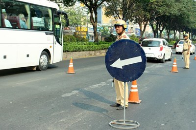 TP Hồ Chí Minh: Tổng kiểm tra việc thắt dây an toàn trên ôtô