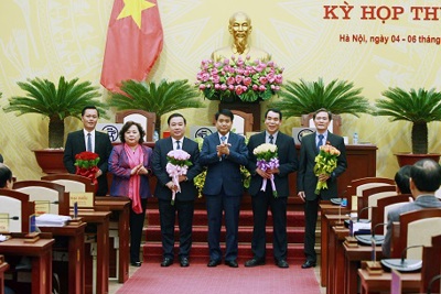 Hà Nội bầu bổ sung 4 Ủy viên UBND Thành phố nhiệm kỳ 2016 - 2021