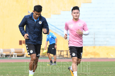[Ảnh] Quang Hải và Đình Trọng chấn thương, bỏ ngỏ khả năng ra sân ở trận Siêu cup Quốc gia 2019