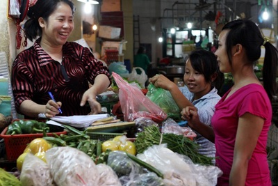 Hà Nội phát triển mạng lưới chợ hiện đại