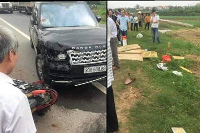 Ô tô Range Rover va chạm xe máy, 1 người tử vong
