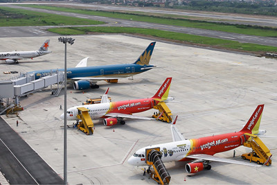 Hàng không Việt giảm tỷ lệ chậm chuyến