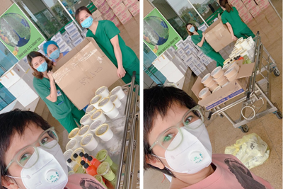 Hà Nội: Tặng danh hiệu "Người tốt, việc tốt" cho bà mẹ nấu 120 suất cơm gửi tặng các y bác sỹ chống dịch