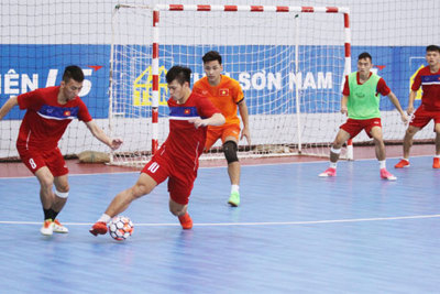 Tuyển Futsal Quốc gia chuẩn bị lên đường sang Nhật tập huấn trước VCK Futsal châu Á 2018