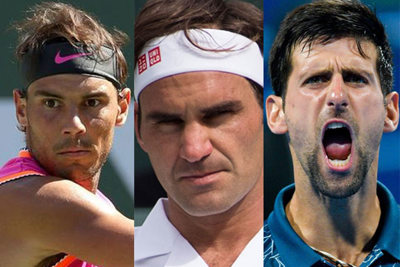 Bảng xếp hạng ATP tennis: Nadal ngồi không hưởng lợi