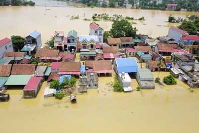Cuối thế kỷ 21, 17% diện tích Đồng bằng sông Hồng có nguy cơ bị ngập nước