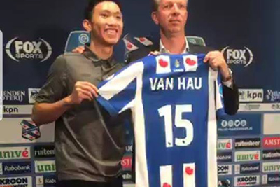 Chính thức ra mắt SC Heerenveen, Văn Hậu sẽ được về đá SEA Games