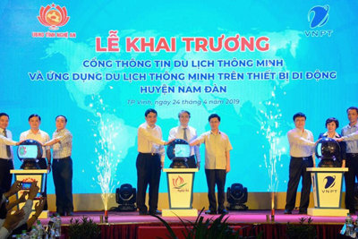 Cổng thông tin du lịch thông minh huyện Nam Đàn chính thức hoạt động