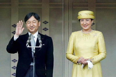 Nhật Hoàng Naruhito đăng quang trước gần 2.000 quan khách
