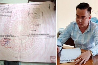 Quảng Nam: Khởi tố đối tượng làm giả sổ đỏ để chiếm đoạt tài sản