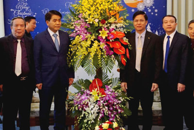 Chủ tịch TP Hà Nội chúc mừng Hội thánh Tin lành Việt Nam