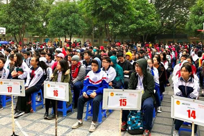 Hà Nội: Hơn 1.200 học sinh trung học cơ sở tranh tài tiếng Anh