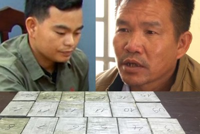 Thông tin mới nhất vụ triệt phá đường dây vận chuyển 20 bánh heroin về Hà Nội