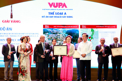 Tập đoàn BRG vinh dự nhận hàng loạt Giải thưởng Quy hoạch đô thị quốc gia 2018