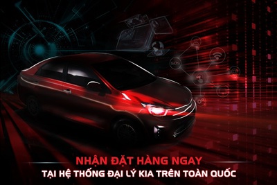 Kia Việt Nam chính thức nhận đặt hàng mẫu xe Soluto mới với giá chỉ từ 399 triệu đồng