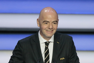 Chủ tịch FIFA tin tưởng Nga đảm bảo an ninh cho World Cup 2018