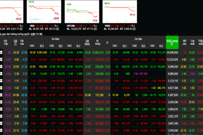 Phiên 2/12: Lực bán ồ ạt - sắc đỏ bao phủ sàn điện tử, VN-Index lao dốc