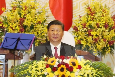 Lời đáp từ của Tổng Bí thư Trung Quốc Tập Cận Bình tại buổi chiêu đãi