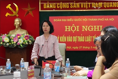 Hà Nội lấy ý kiến vào Dự thảo Luật Tố cáo
