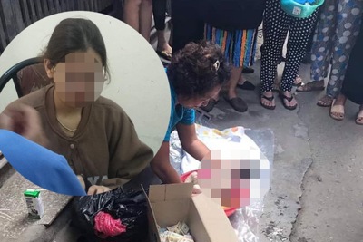 Hà Nội: Xác định người mẹ bỏ trẻ sơ sinh trong thùng rác ở ngõ Văn Chương