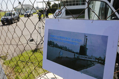 Thân nhân thủy thủ tàu ngầm mất tích Argentina gửi thư cầu cứu Tổng thống Putin