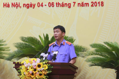 Viện trưởng VKS TP Hà Nội: Hoàn thành tốt các chỉ tiêu với nhiều chuyển biến tích cực