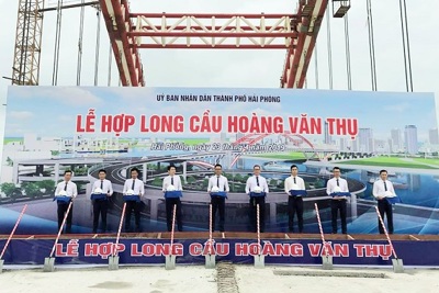 Hải Phòng hợp long cầu Hoàng Văn Thụ