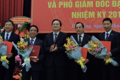 Bổ nhiệm Chủ tịch Hội đồng đại học và các Phó giám đốc Đại học Đà Nẵng