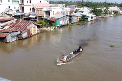 Mực nước lũ sông Cửu Long có xu thế tăng