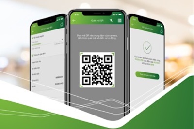 Vietcombank triển khai Dịch vụ thanh toán QRCode liên ngân hàng