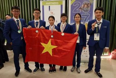 Việt Nam đoạt 6 huy chương cuộc thi Olympic khoa học trẻ quốc tế