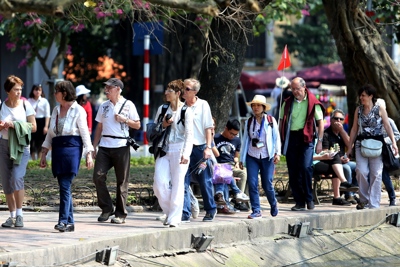 6 tháng đầu năm, khách du lịch đến Hà Nội đạt 14,39 triệu lượt khách