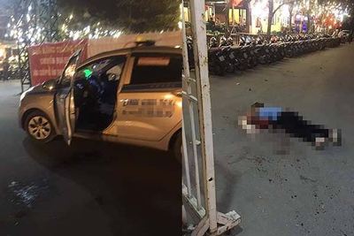 Hà Nội: Nghi án tài xế taxi bị cướp cứa cổ tử vong ở Mỹ Đình