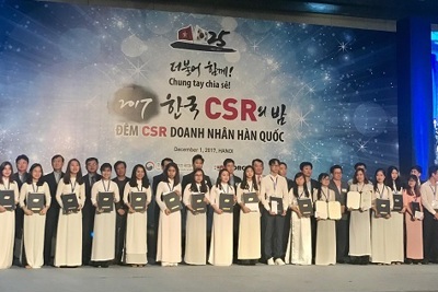 Doanh nghiệp Hàn Quốc trao 114 suất học bổng cho sinh viên Việt Nam