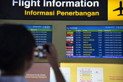 Sân bay Bali mở cửa trở lại, hàng nghìn du khách mắc kẹt được về nhà