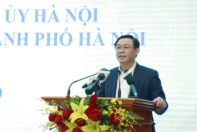Bí thư Thành ủy Vương Đình Huệ: Mặt trận góp phần thúc đẩy sự đồng thuận cao trong xã hội để phát triển Thủ đô