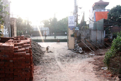 Dự án trung tâm dịch vụ và thể thao phường Quang Trung, Thị xã Sơn Tây: Lãng phí vì chậm tiến độ
