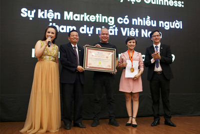 Kinh doanh online được xác lập kỷ lục Việt Nam
