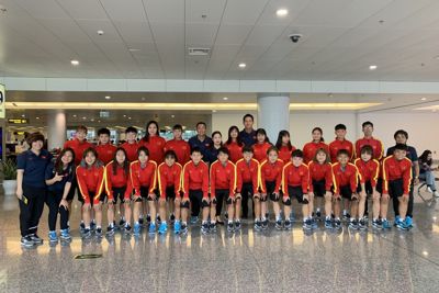 U19 nữ Việt Nam lên đường sang Myanmar thi đấu giao hữu