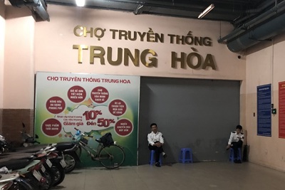 Tranh chấp tại chợ Trung Hòa, quận Cầu Giấy: Vẫn chưa có hồi kết