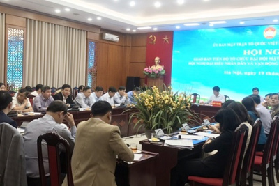 435 đơn vị cấp xã tổ chức Đại hội MTTQ Việt Nam nhiệm kỳ 2019 - 2024
