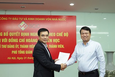 Ông Nguyễn Chí Thành giữ chức Tổng Giám đốc SCIC