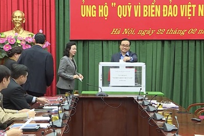 Thành ủy Hà Nội phát động ủng hộ Quỹ “Vì biển, đảo Việt Nam”