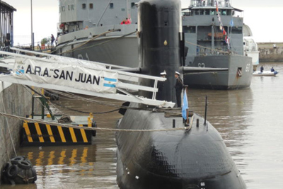 Argentina chạy đua với thời gian cứu 44 thủy thủ trên tàu ngầm ARA San Juan