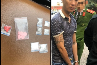 Hà Nội: Bắt giữ đối tượng giấu ma túy trong cốp xe máy mang đi bán lẻ