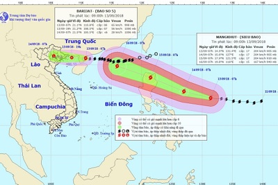 Siêu bão Mangkhut sẽ ảnh hưởng đến Việt Nam như thế nào?