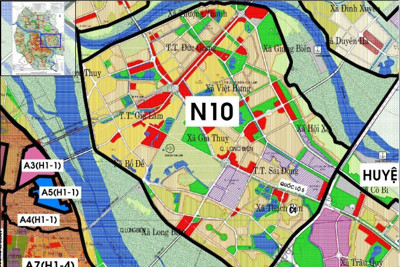 Hà Nội: Điều chỉnh cục bộ Quy hoạch phân khu đô thị N10 quận Long Biên