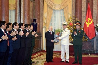 Phong hàm Đại tướng cho hai sỹ quan cao cấp của công an và quân đội