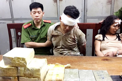 Nghệ An: Bắt giữ cặp vợ chồng mua bán trái phép chất ma túy với số lượng lớn